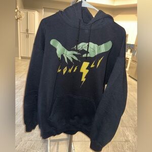 Lonely Ghost Black Hoodie